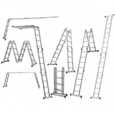 Escada Multifuncional 8 em 1 Worker 4,7M - 428140
